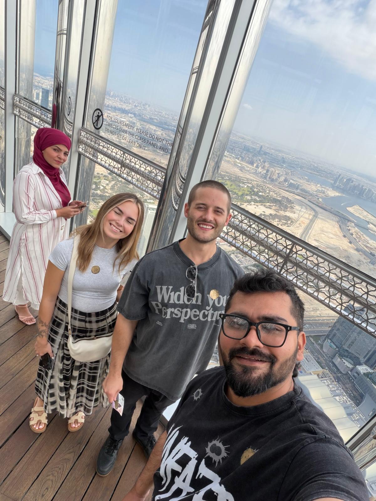 Tanner and Naveed in green gallery