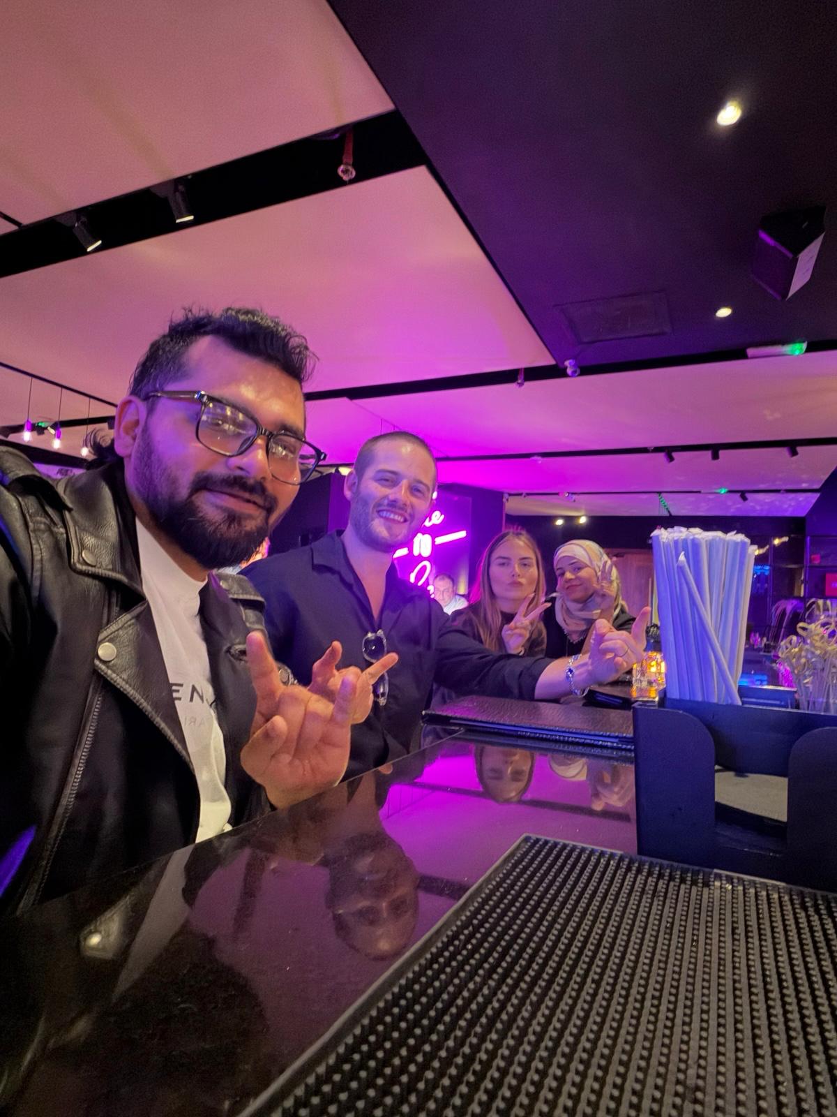 Group photo at grand hall